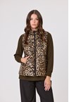 LEOPARD QUILT VEST - leopard pr